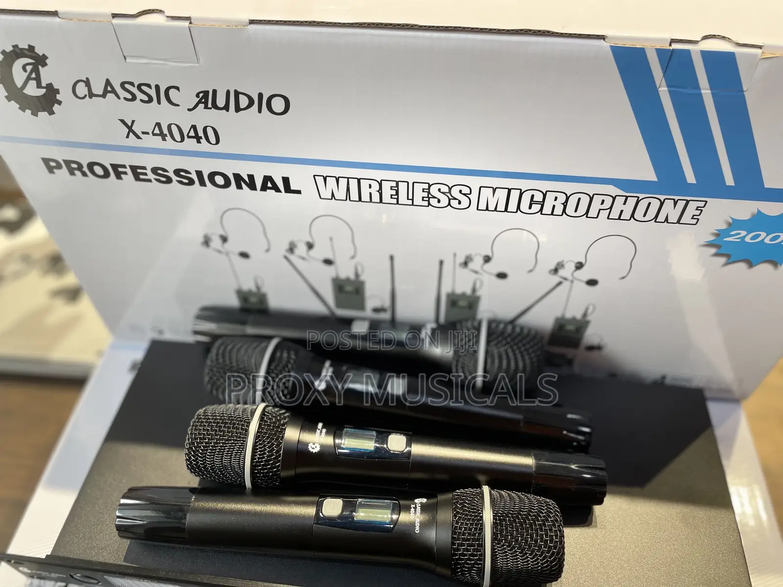 Classic Audio Professional Wireless Microphone System