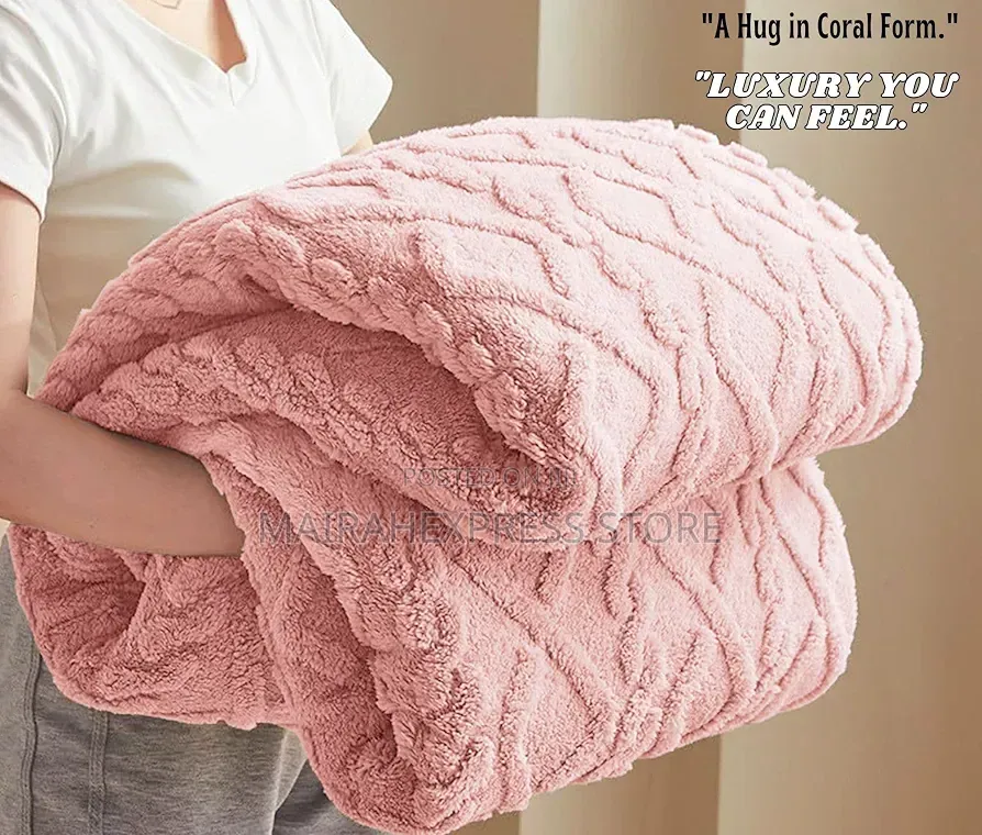 200x230cm Double Thickened Sided Cozy Trow Blanket T2m