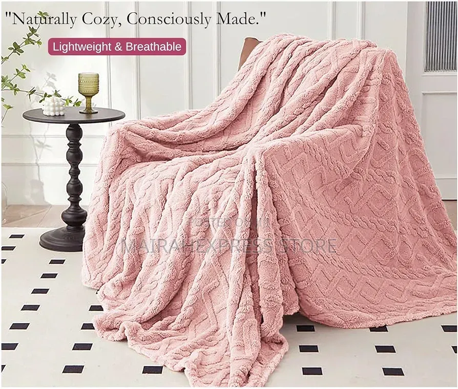 200x230cm Double Thickened Sided Cozy Trow Blanket T2m