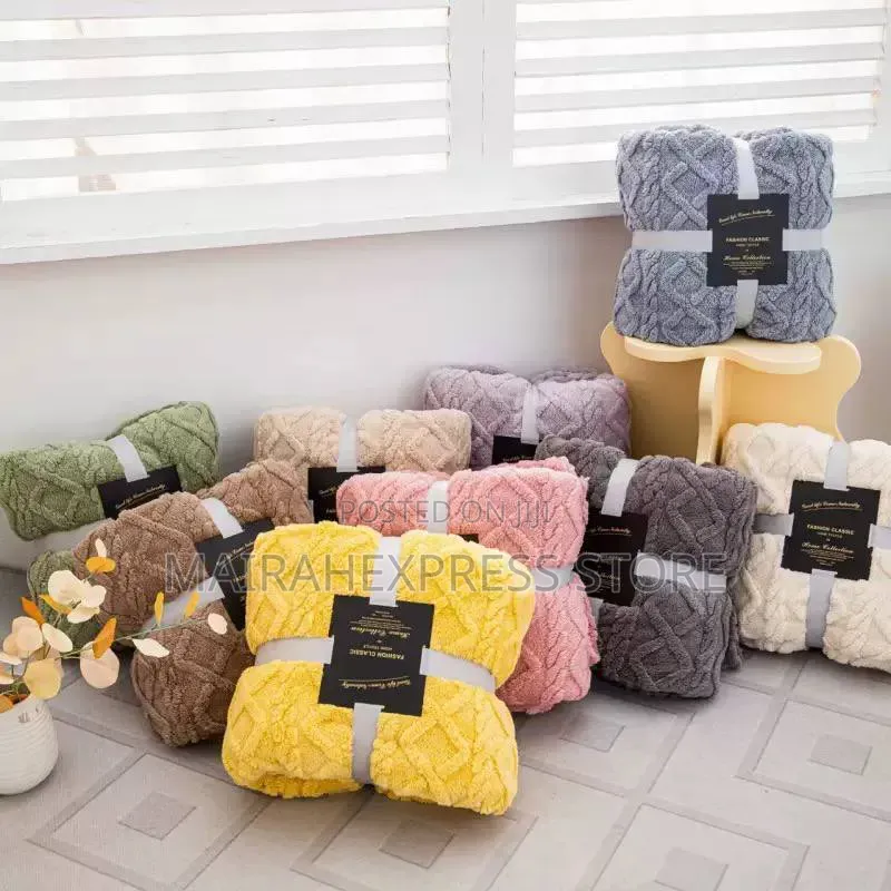 200x230cm Double Thickened Sided Cozy Trow Blanket T2m