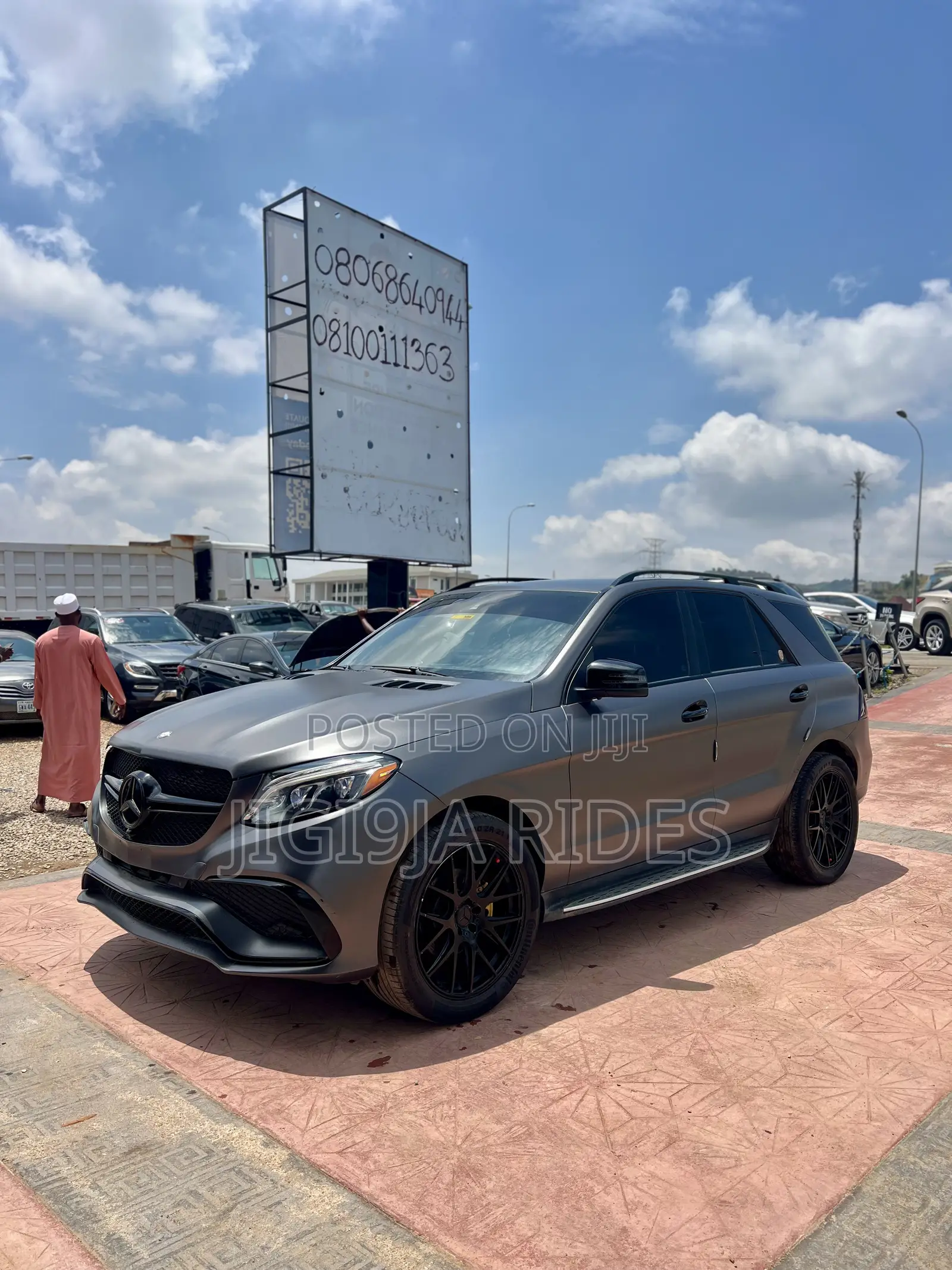 Mercedes-Benz GLE-Class 2015 Gray