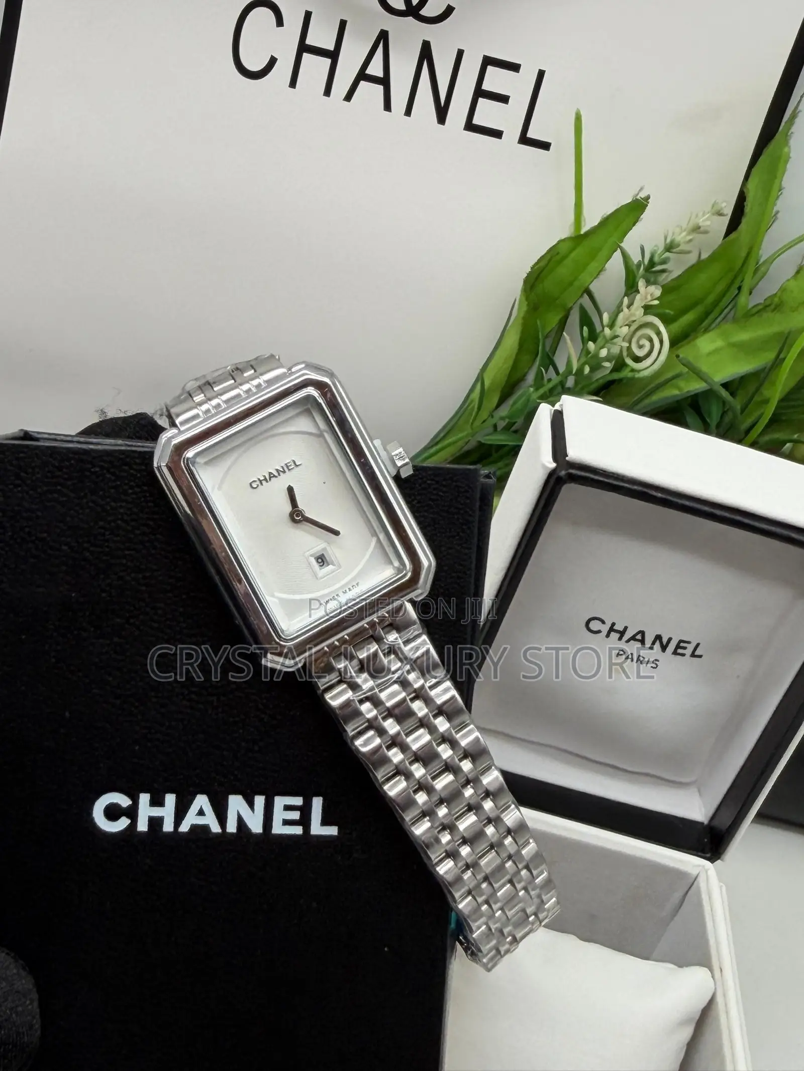 Chanel Quality Luxury Ladies Chain Strap Wristwatch