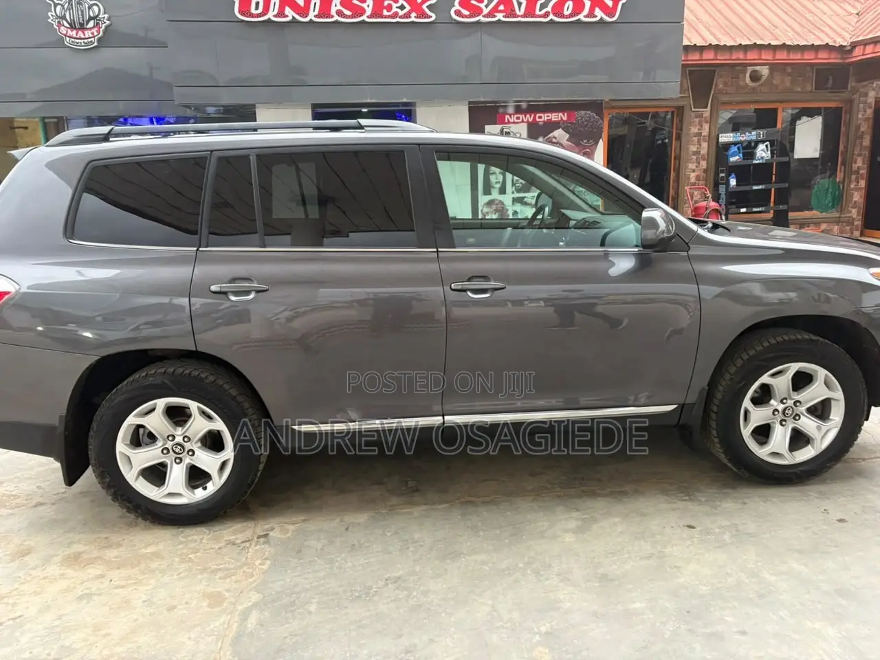 Toyota Highlander Limited 3.5l 4WD 2013 Gray