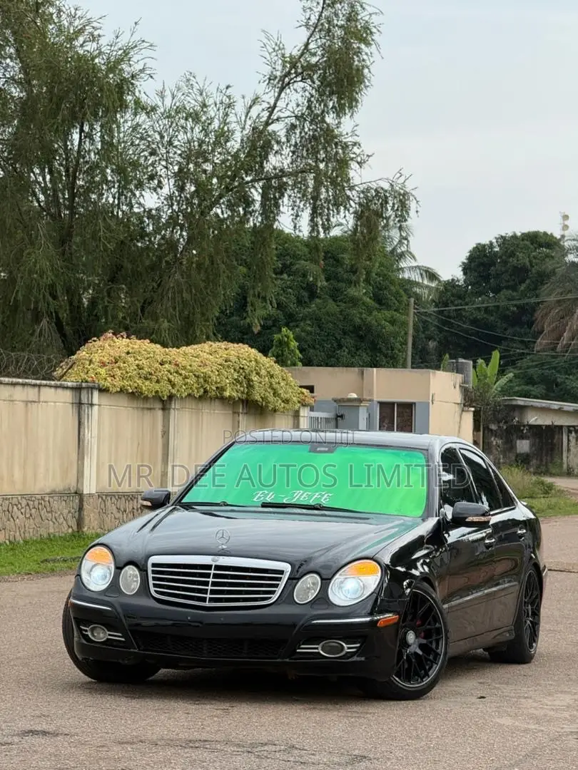 Mercedes-Benz E350 2008 Black
