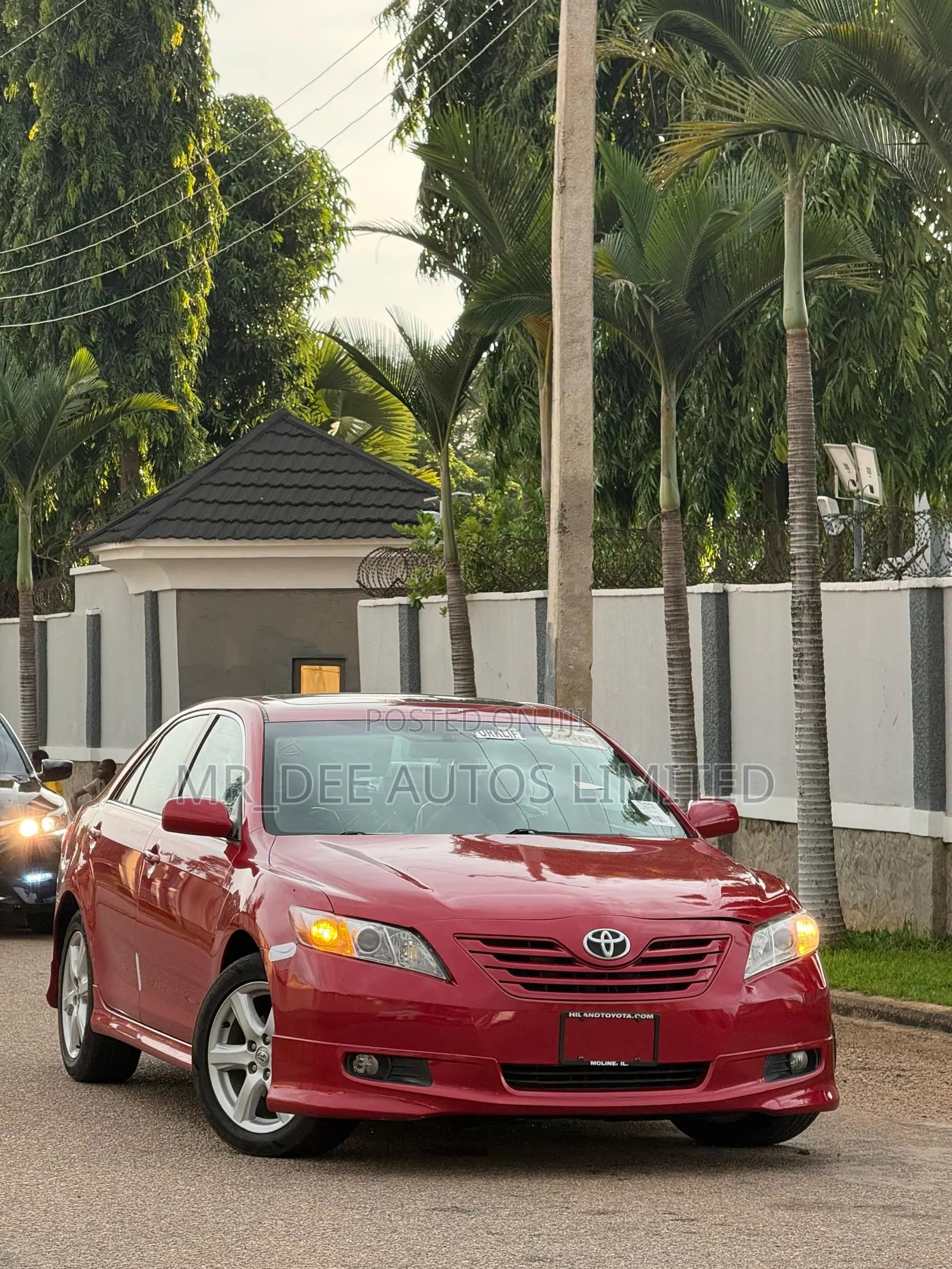 Toyota Camry 2008 Red