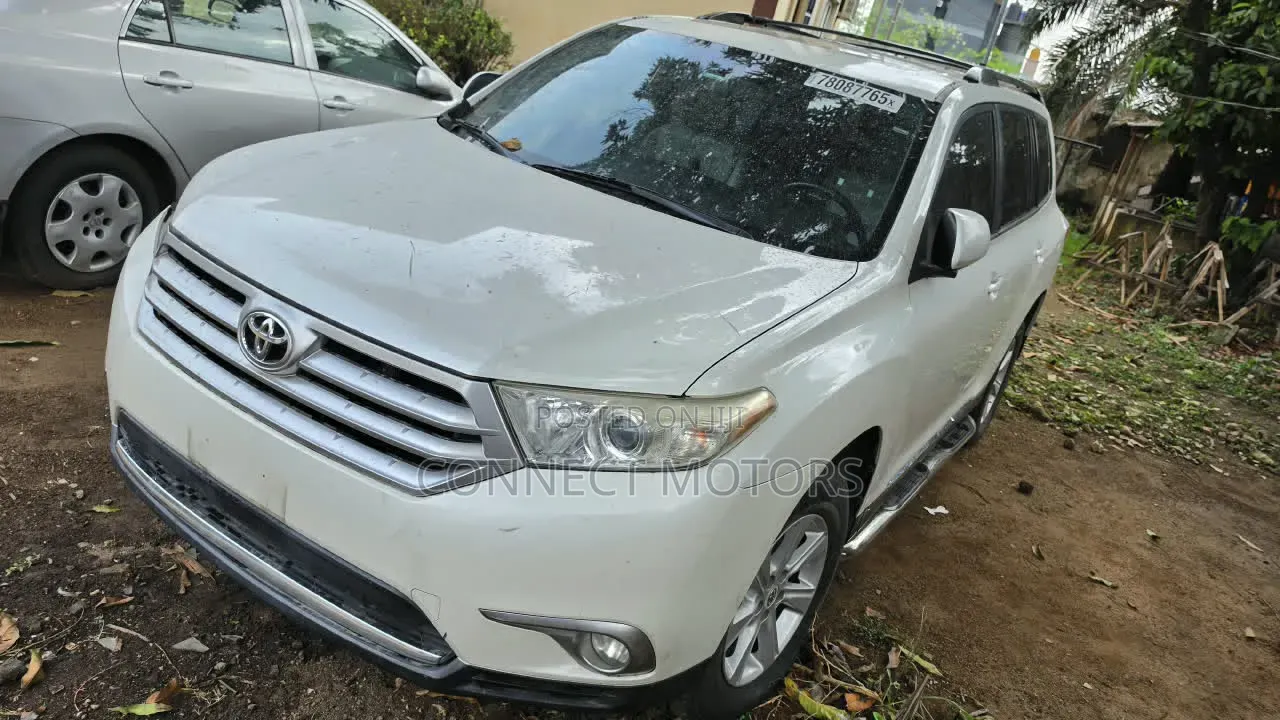 Toyota Highlander 2013 White
