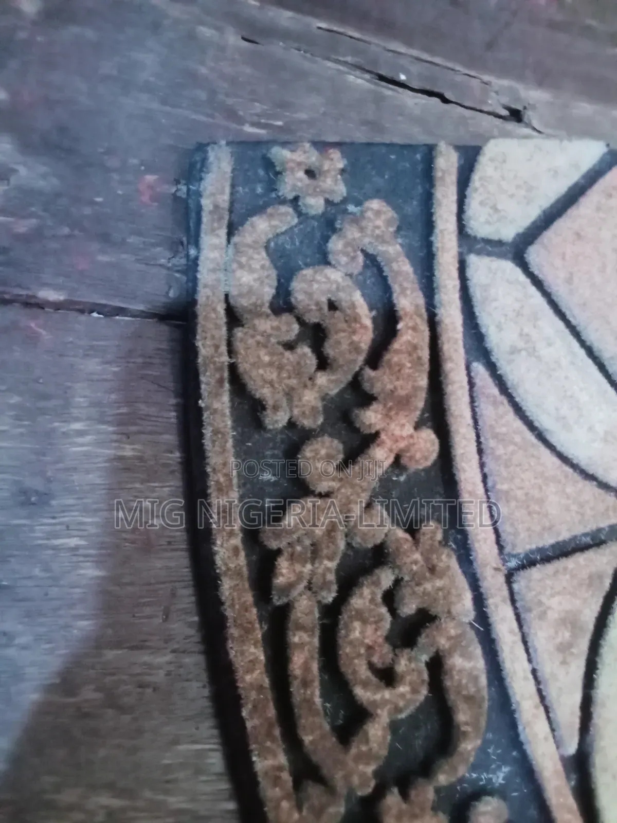 Entrance High Quality Door Mat Brown 60cmx90cm