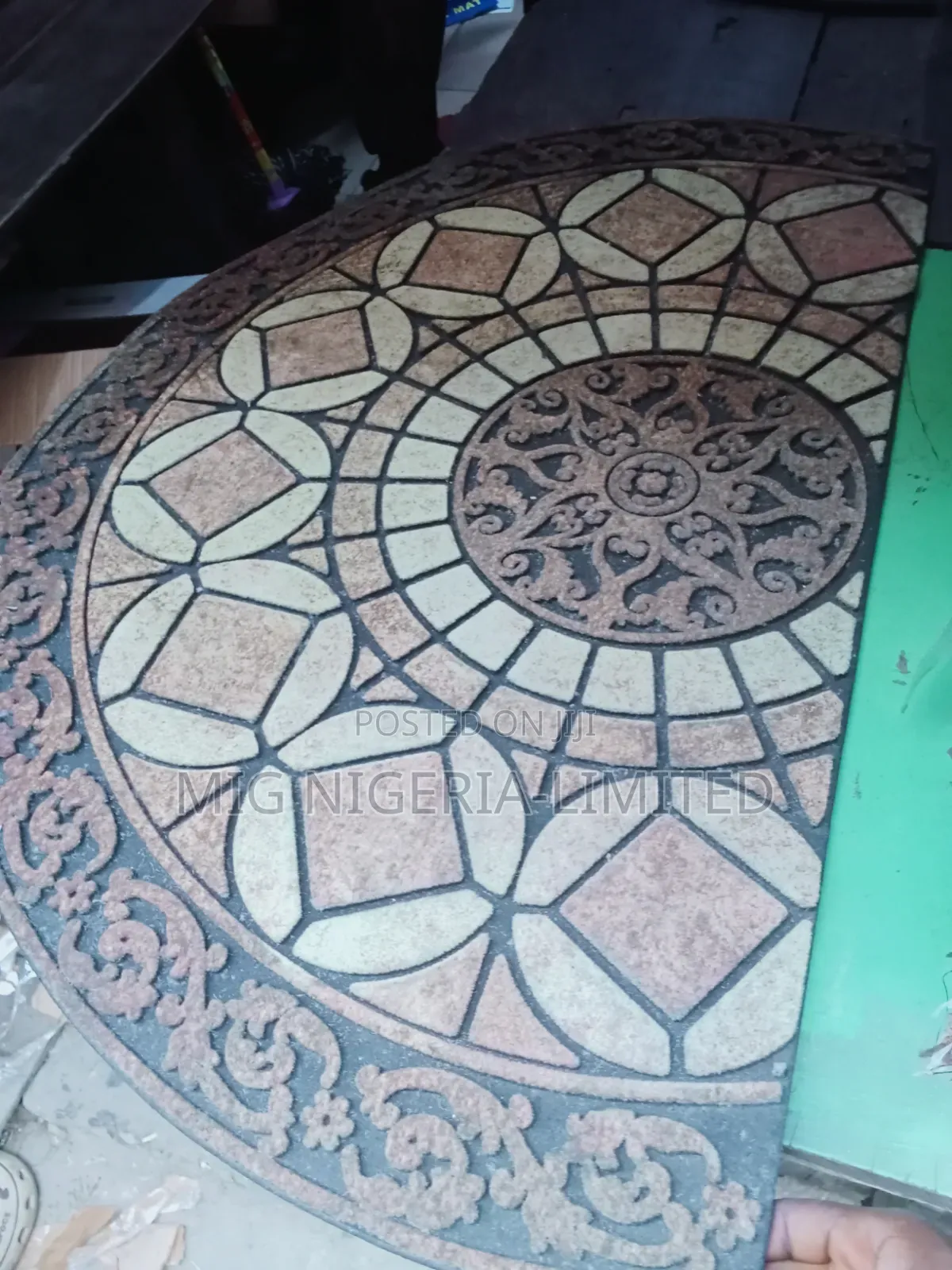 Entrance High Quality Door Mat Brown 60cmx90cm