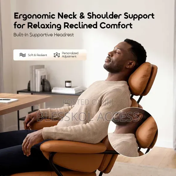 Oraimo SoftNest Pro Ergonomic Stylish Vintage Office Chair