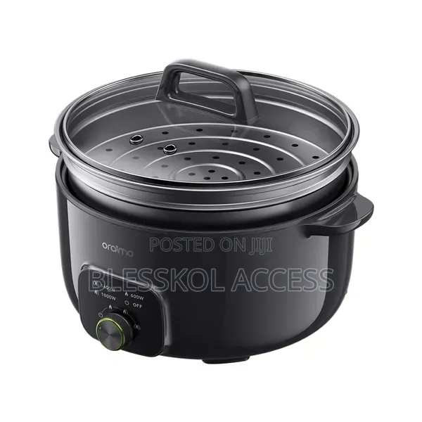 Oraimo MultiPot S1 Lite 6L Electric Cooking Pot With Steamer
