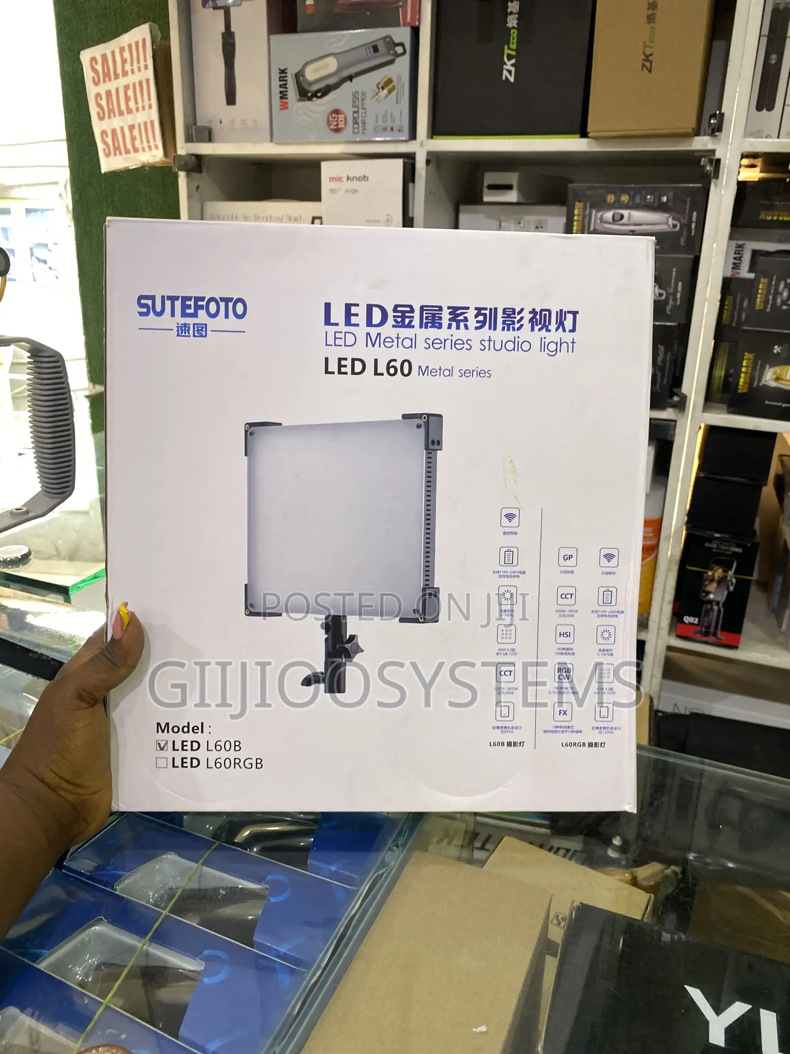 Sufefoto L60b Camera and Video Light