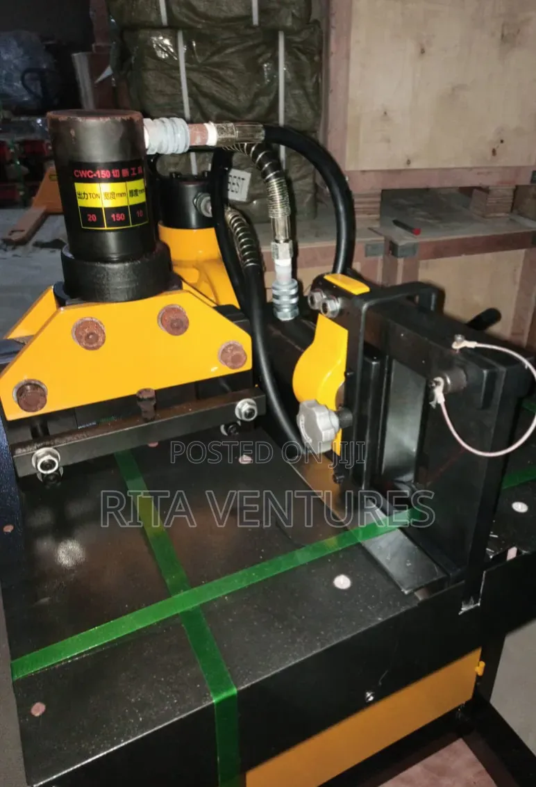 VHB-200 3-in-1 Hydraulic Copper Puncher, Bender and Cutting Machine