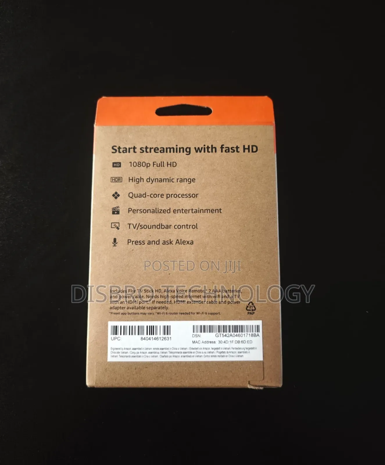 Amazon Fire TV Stick HD Select