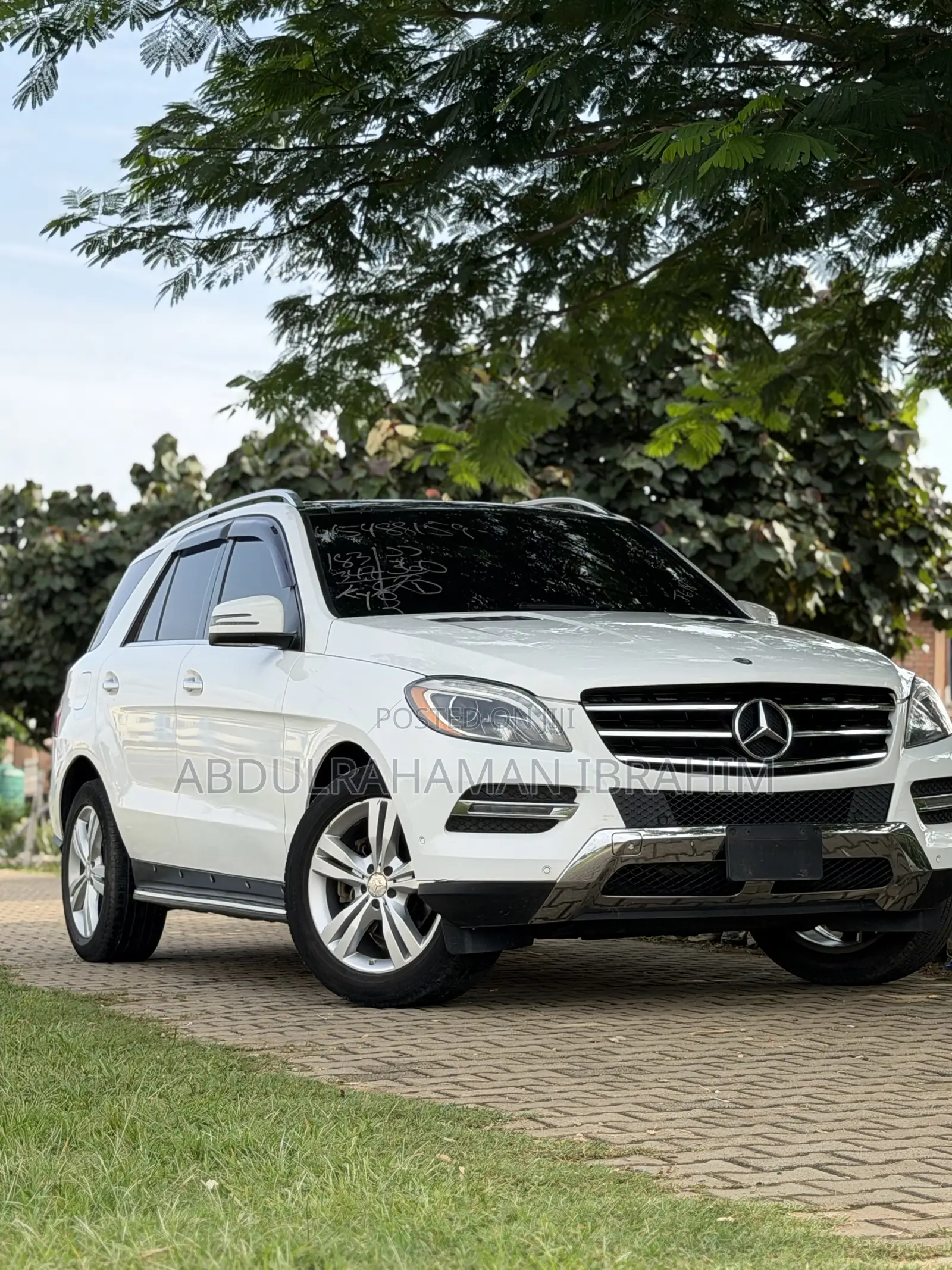 Mercedes-Benz M Class 2014 White