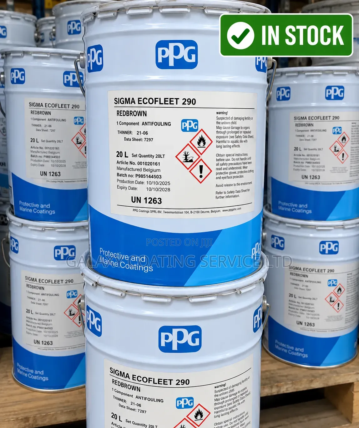 PPG Sigma Ecofleet 290-Redbrown
