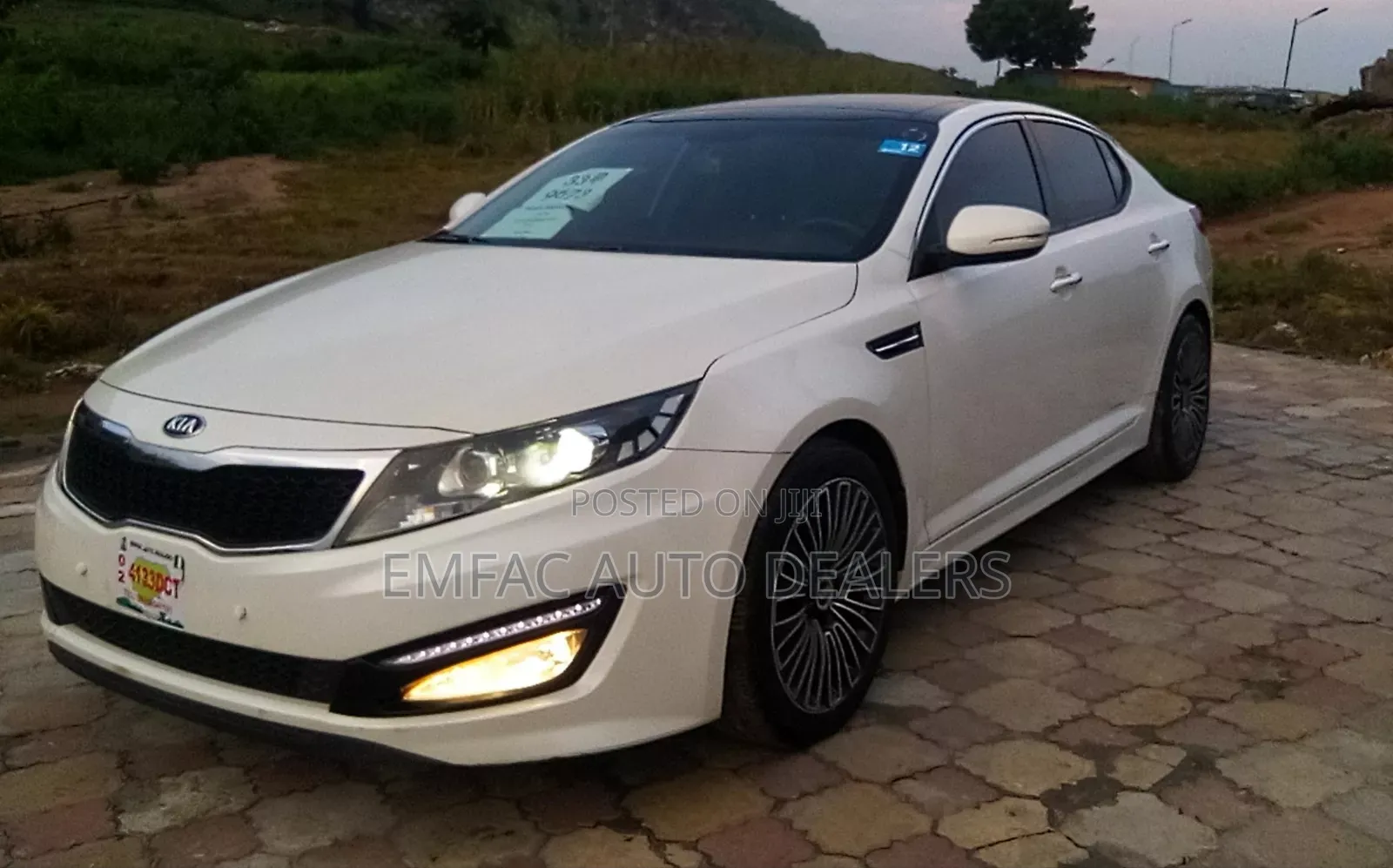 Kia K5 2.0 T-GDI 2013 White