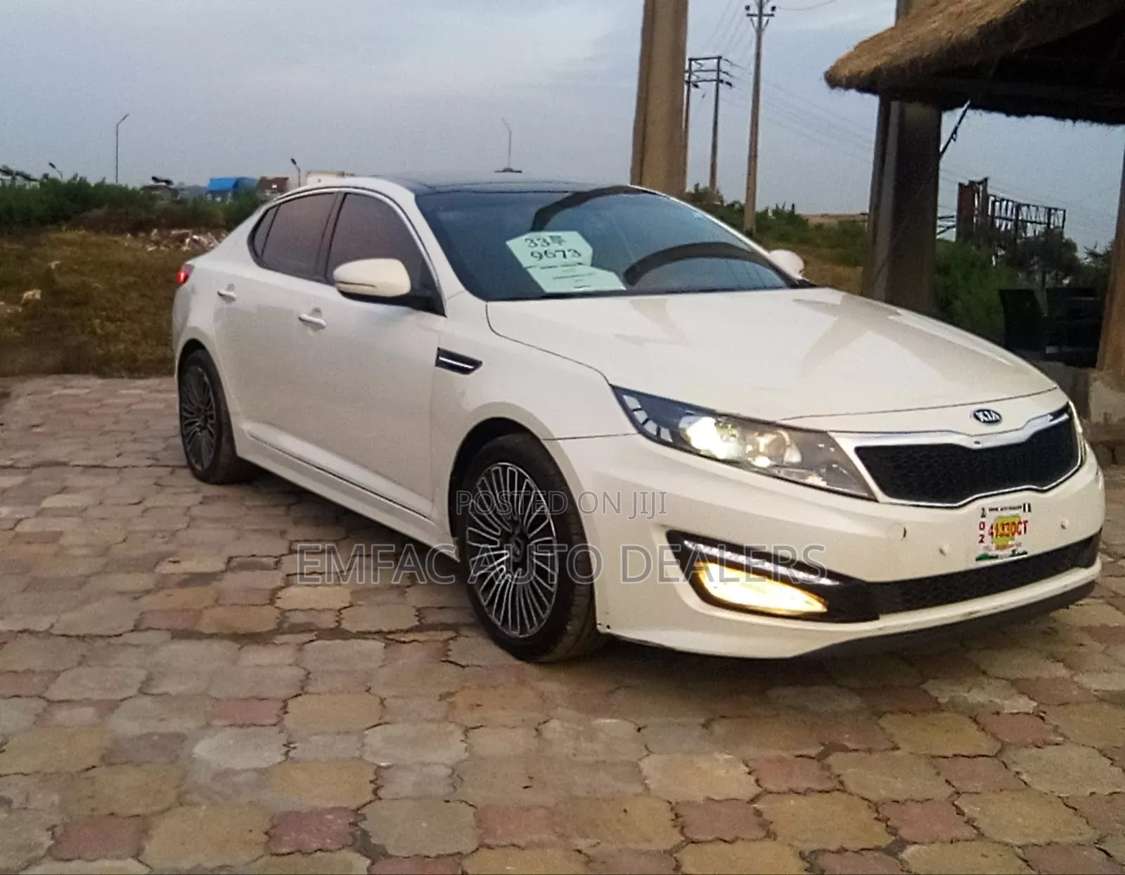 Kia K5 2.0 T-GDI 2013 White
