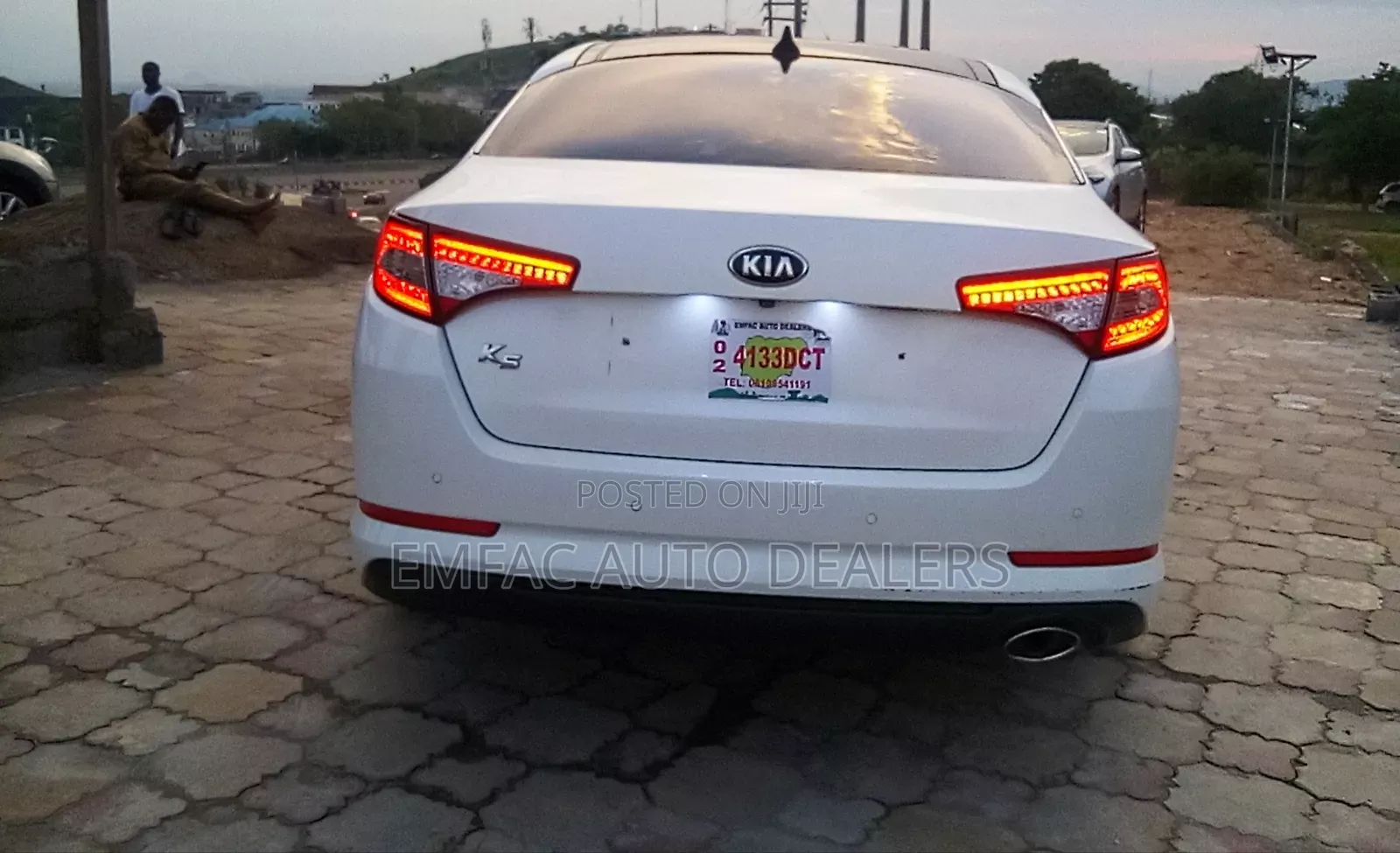 Kia K5 2.0 T-GDI 2013 White