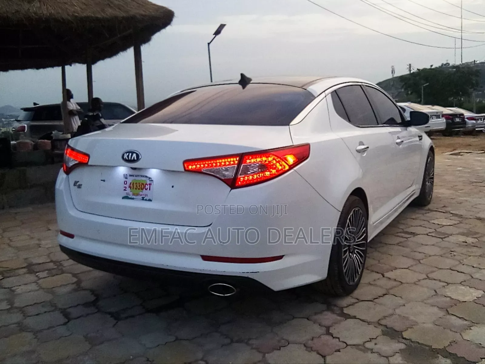 Kia K5 2.0 T-GDI 2013 White