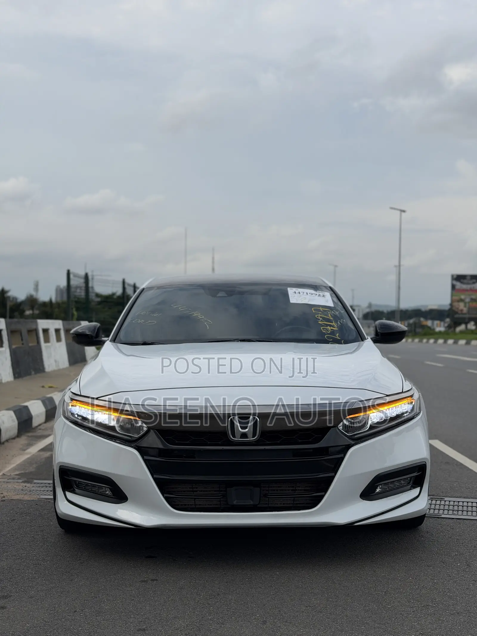 Honda Accord Sport (1.5L 4cyl Turbo 6M) 2019 White