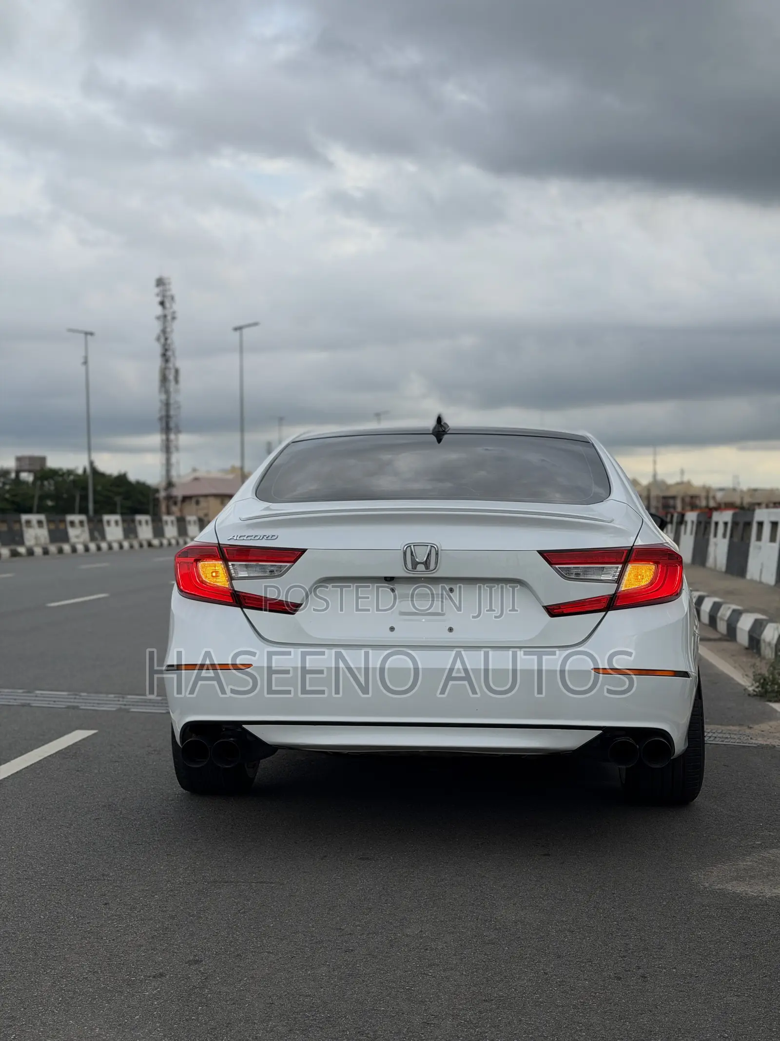 Honda Accord Sport (1.5L 4cyl Turbo 6M) 2019 White