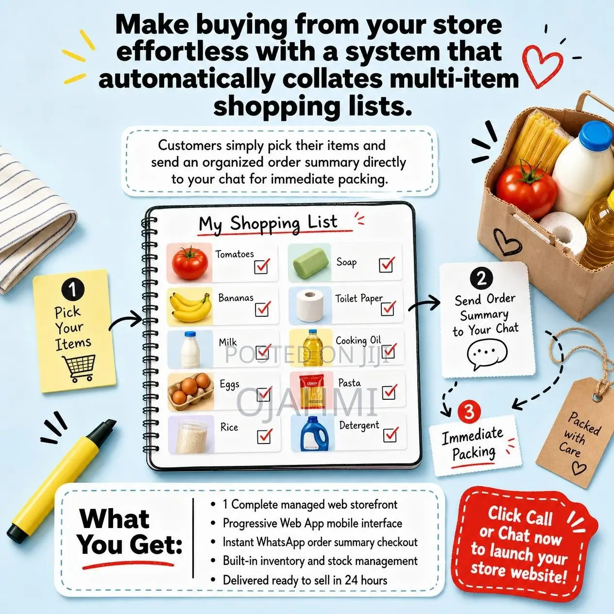 Smart Digital Showcase Website for Growing Merchants