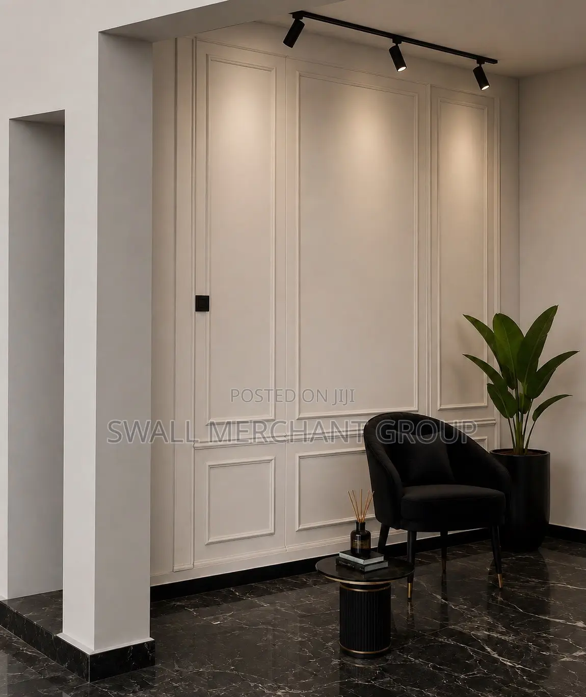 Premium Decorative Wall Moulding (Modern Panel Design) Pop Wall Design