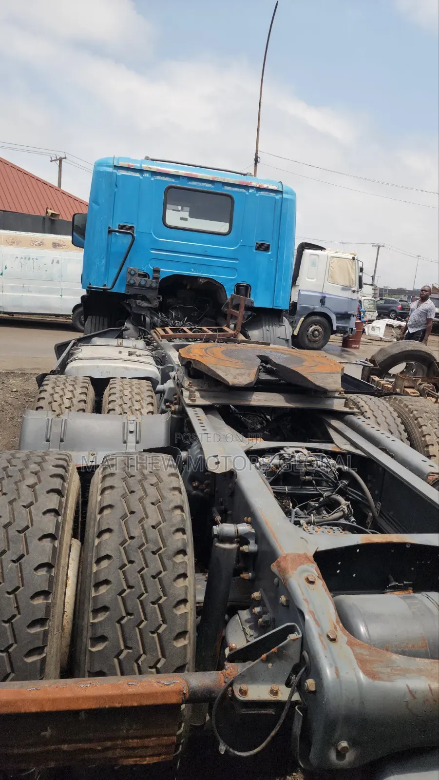 Clean Company Used Scania Truck Head