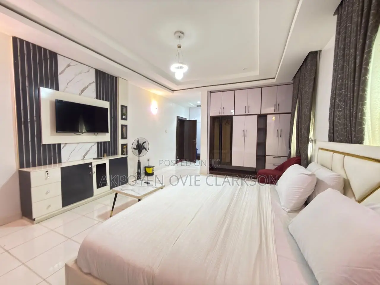 Furnished 3bdrm Apartment in Wuye for rent