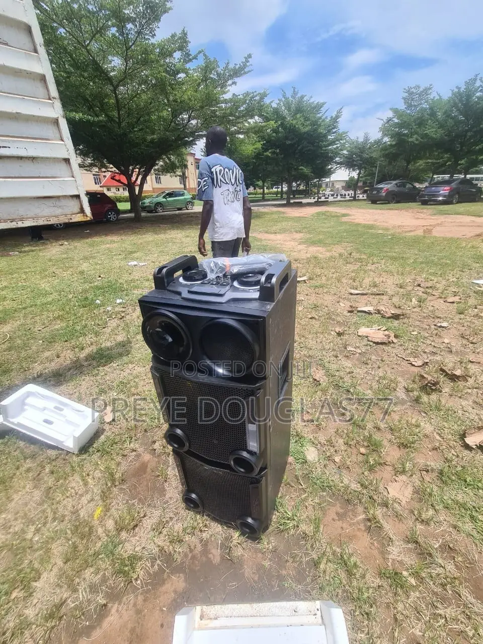 Brand New Dual 12 Inch Portable Party Speaker