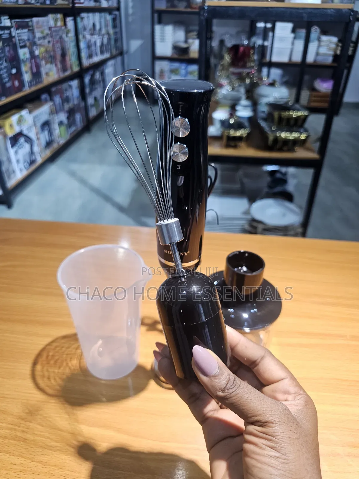 Sokany 4-in-1 Multipurpose Immersion Hand Blender Set