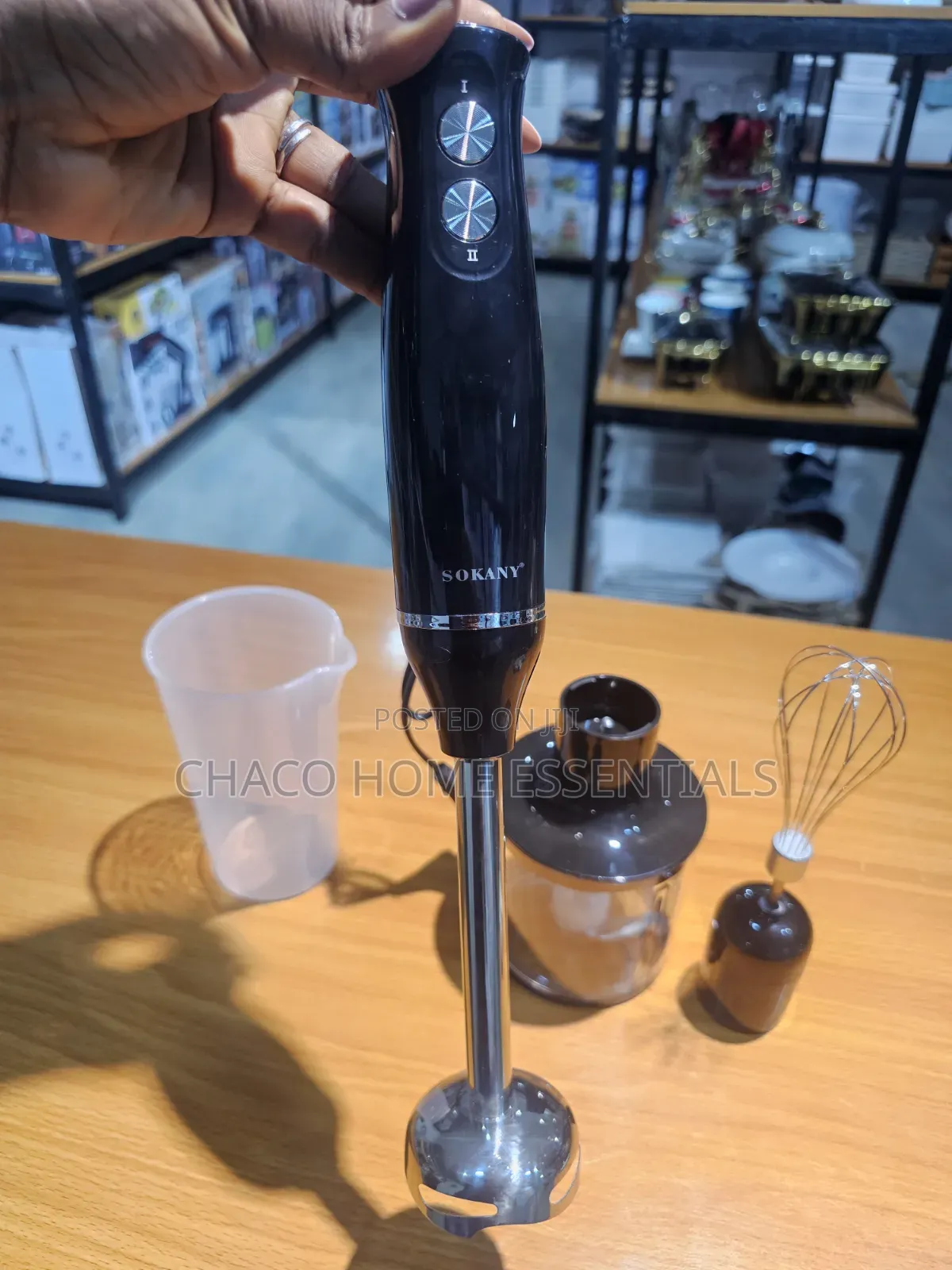 Sokany 4-in-1 Multipurpose Immersion Hand Blender Set