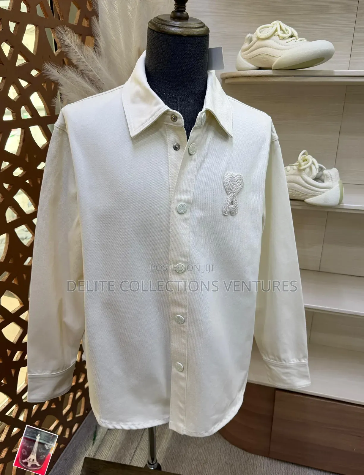 *Original Ami of Paris Jeans Shirt Available in Store 🏬 M —— XXL