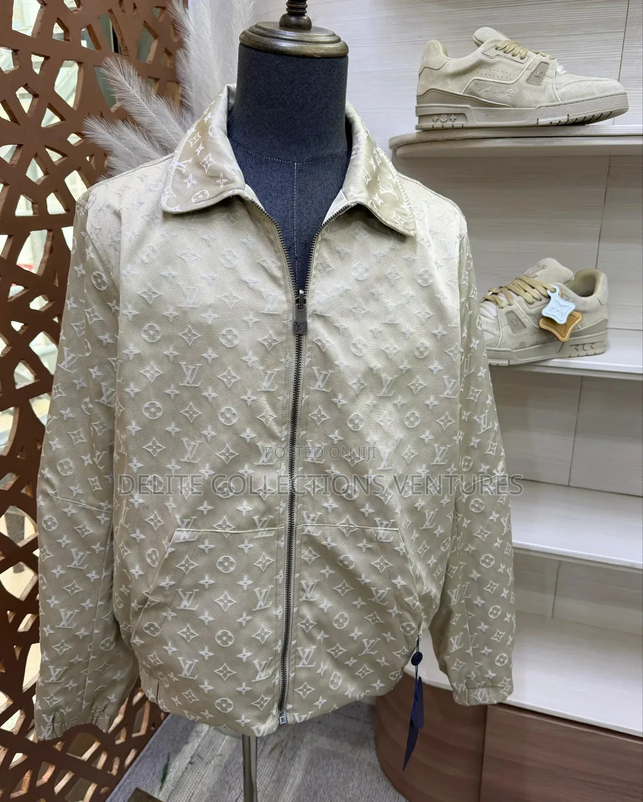 *Original Louis Vuitton Reversible Jacket Available in Store