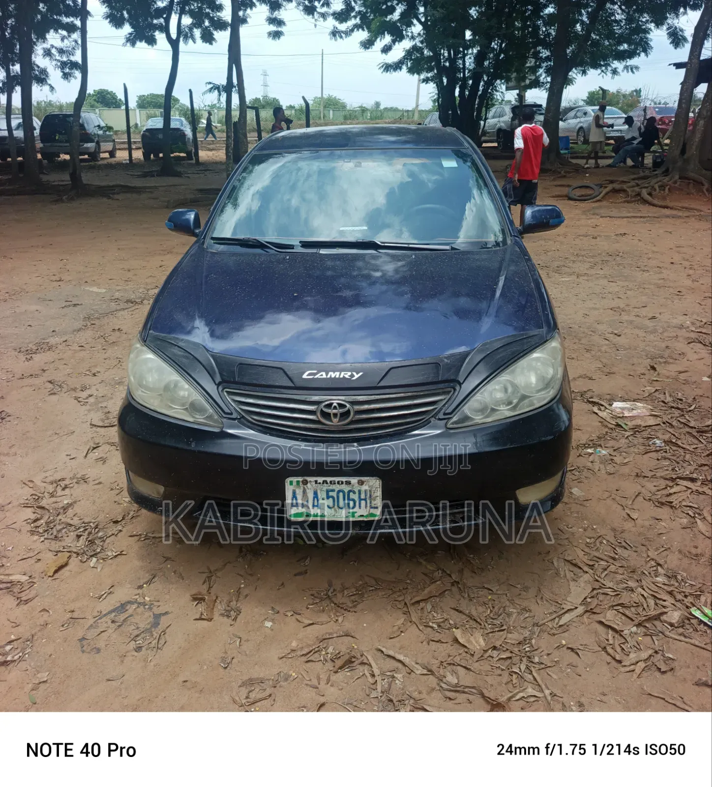 Toyota Camry 2004 Blue