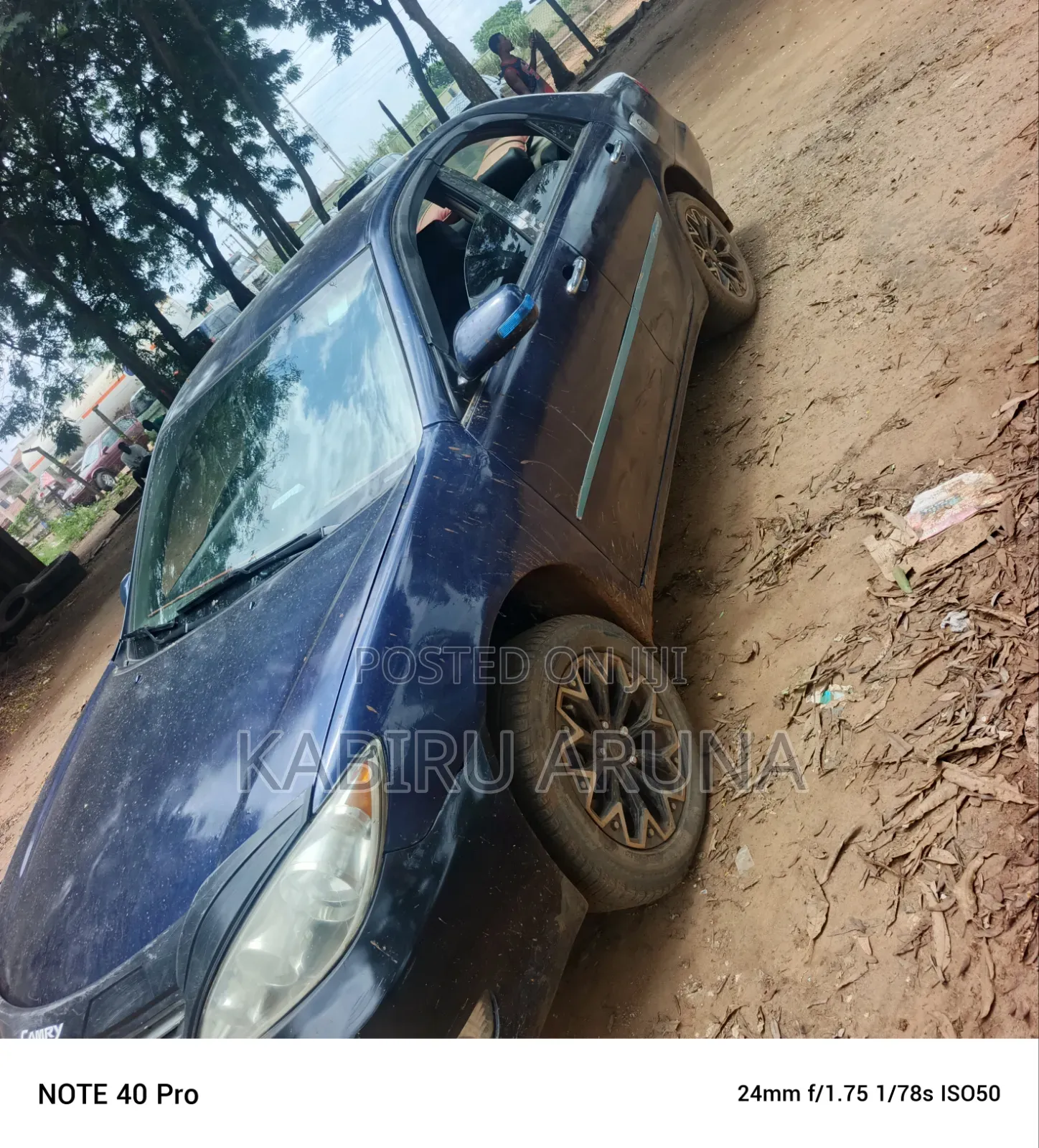 Toyota Camry 2004 Blue