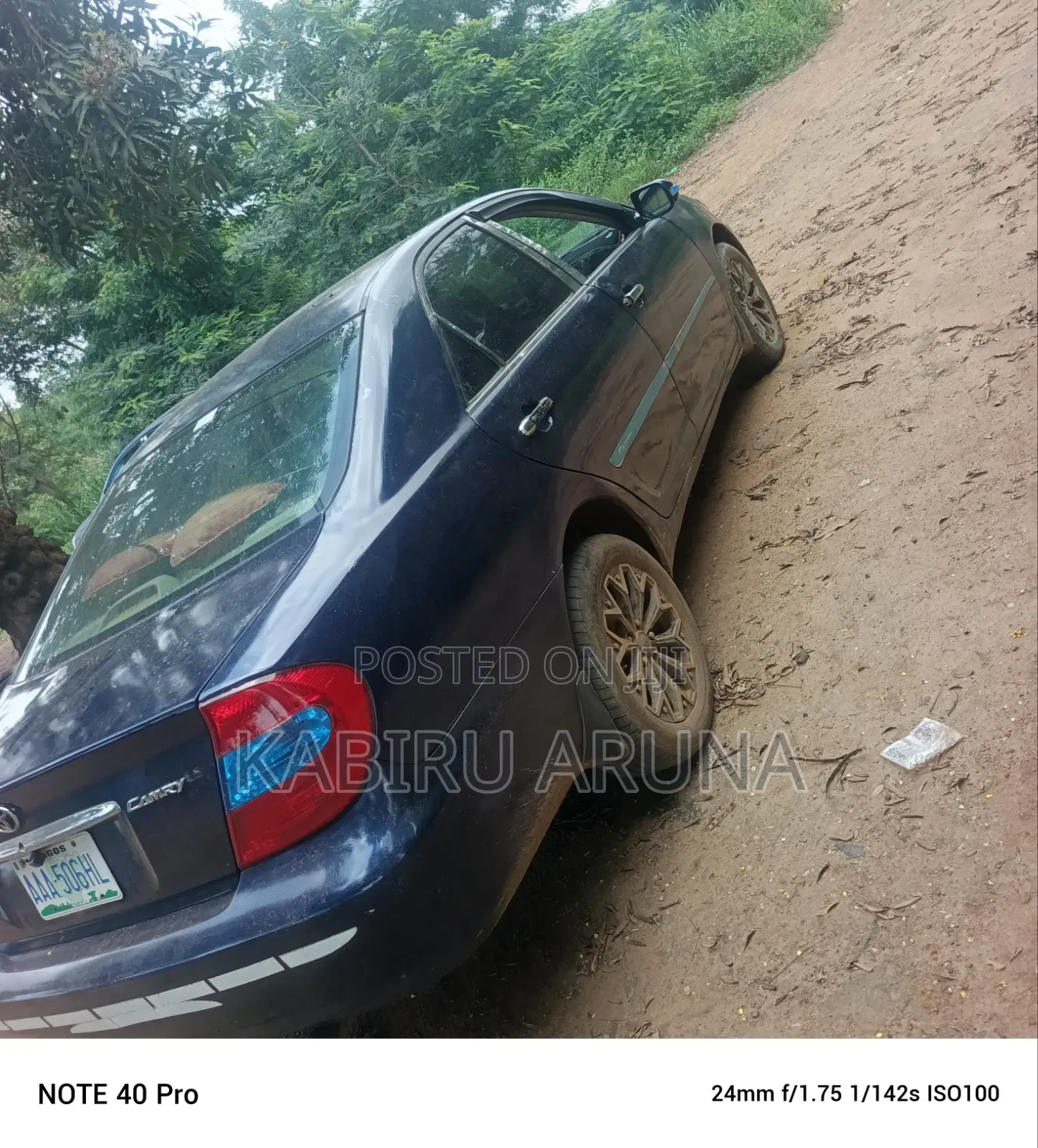 Toyota Camry 2004 Blue