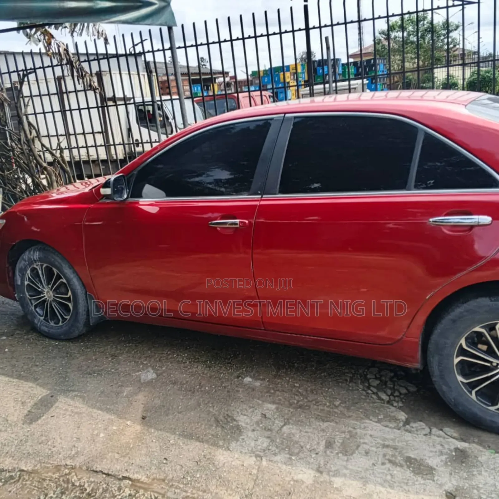 Toyota Camry 2.4 LE 2008 Red