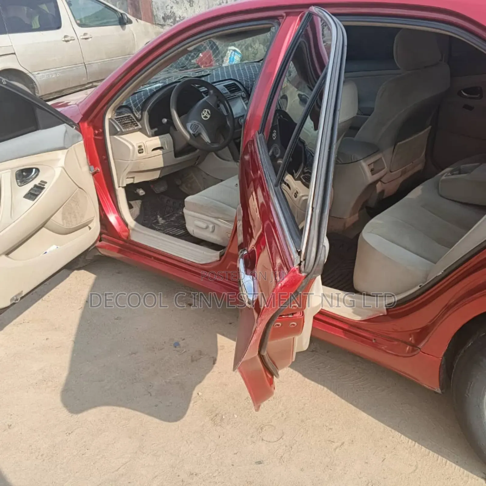 Toyota Camry 2.4 LE 2008 Red