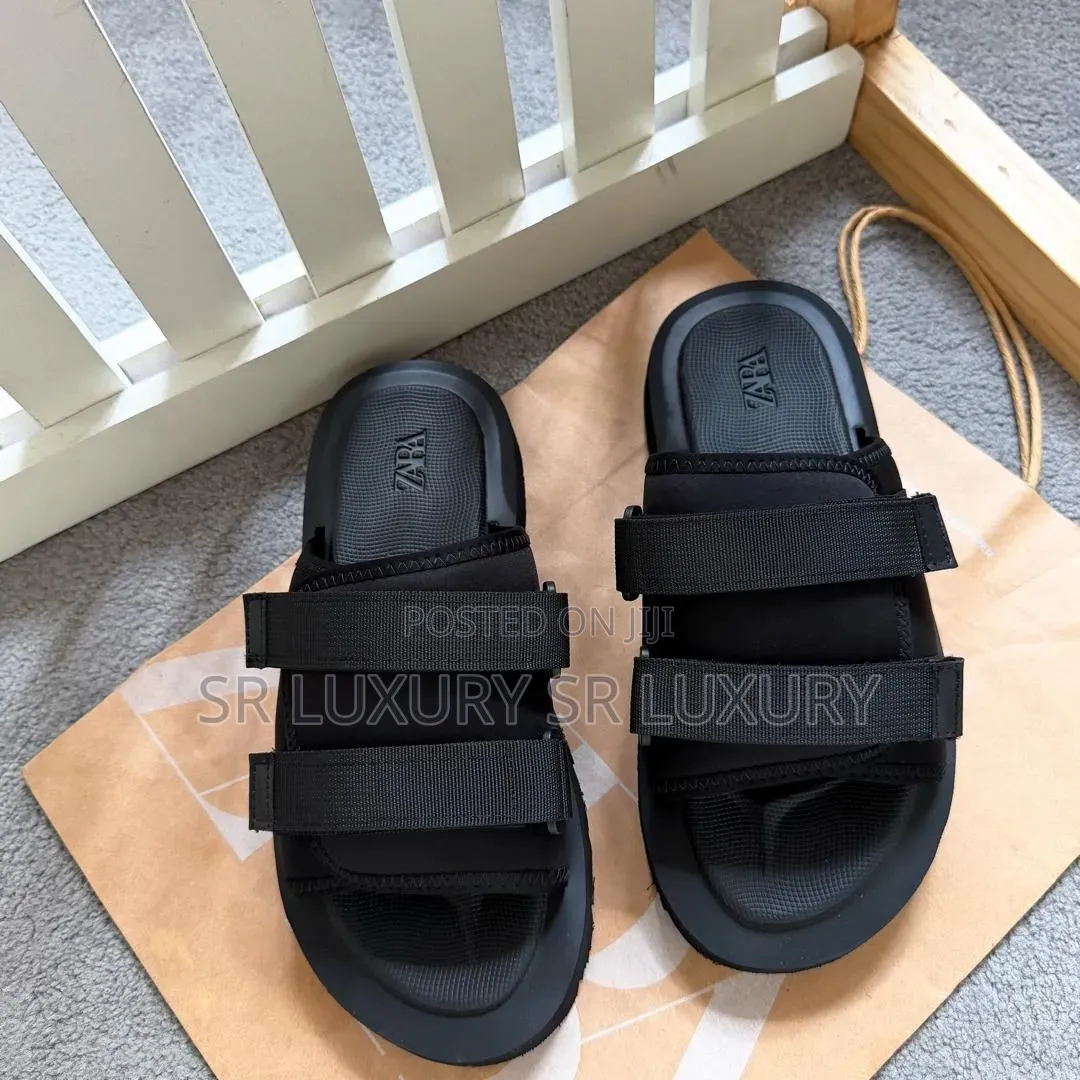 Premium Quality ZARA Double-Strap Sandals