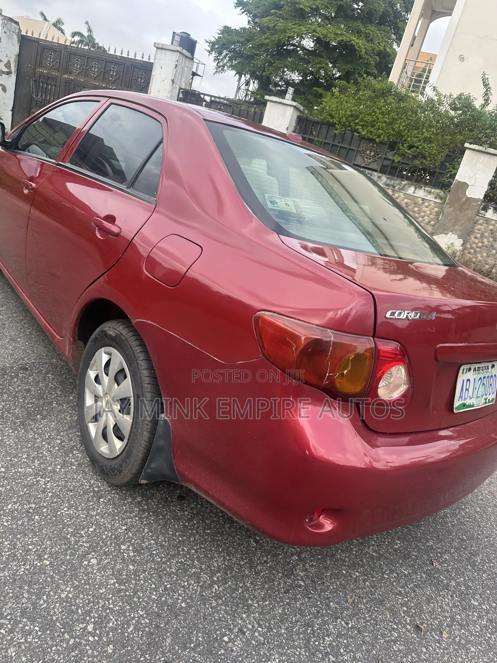 Toyota Corolla 2009 Red