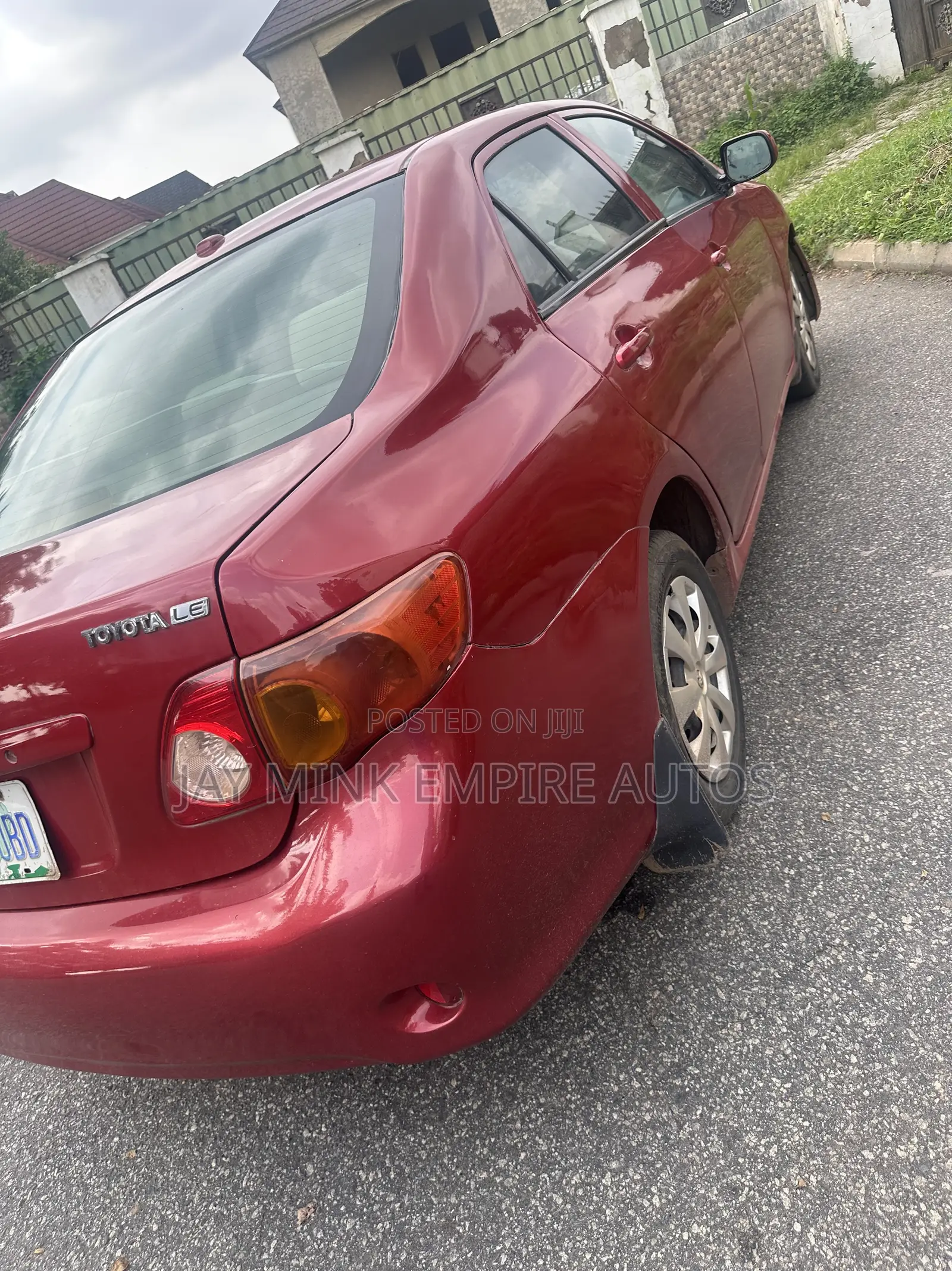 Toyota Corolla 2009 Red