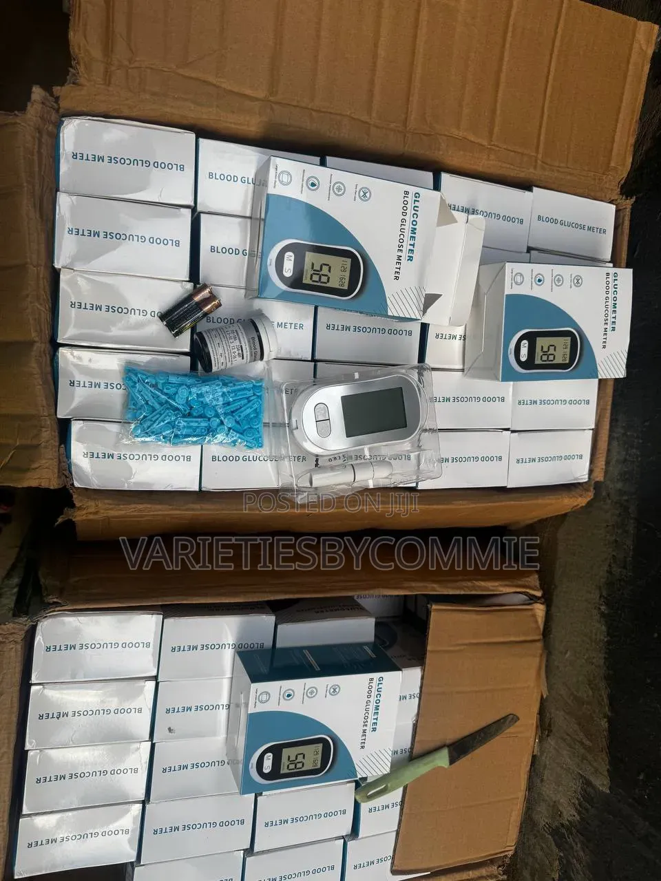 BLOOD GLUCOSE METER HOME KIT(Comes With It’s Own Battery)