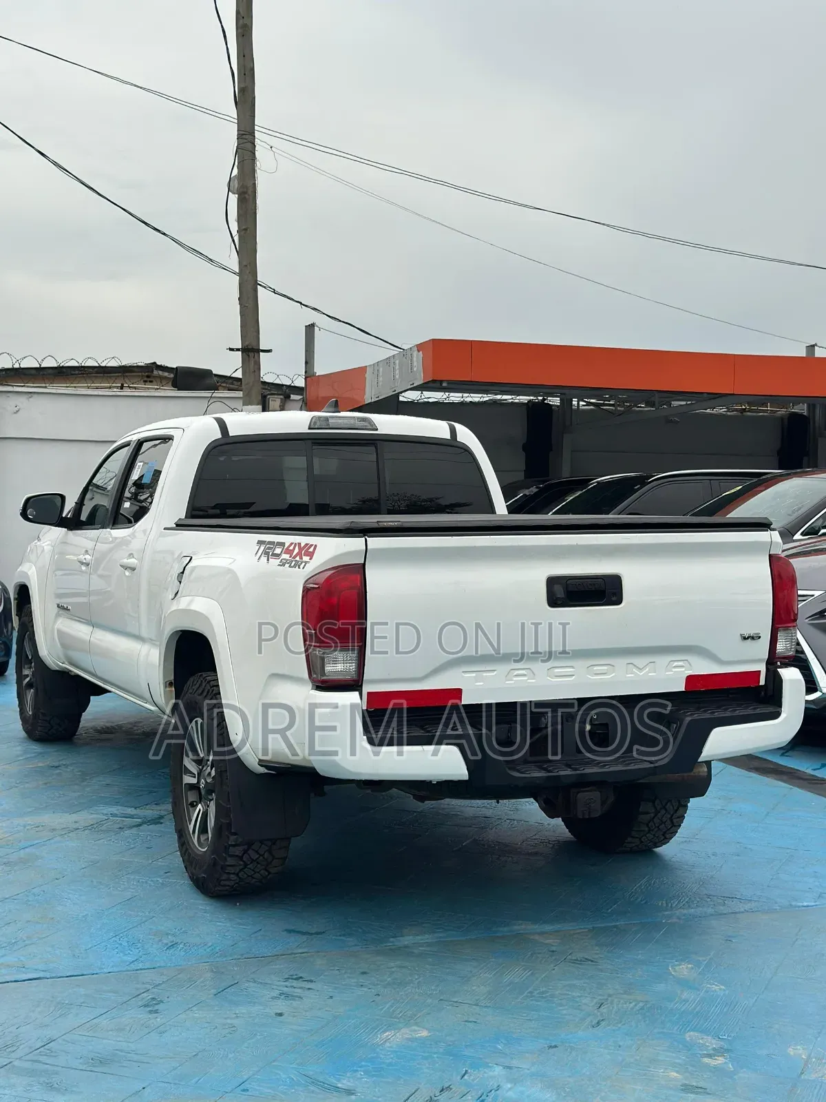 Toyota Tacoma TRD Sport 2017 White