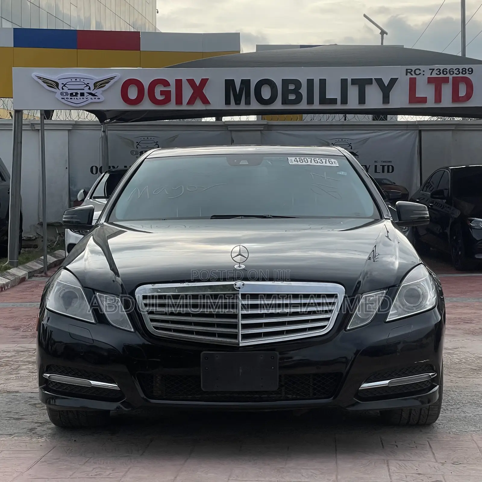 Mercedes-Benz E300 2012 Black