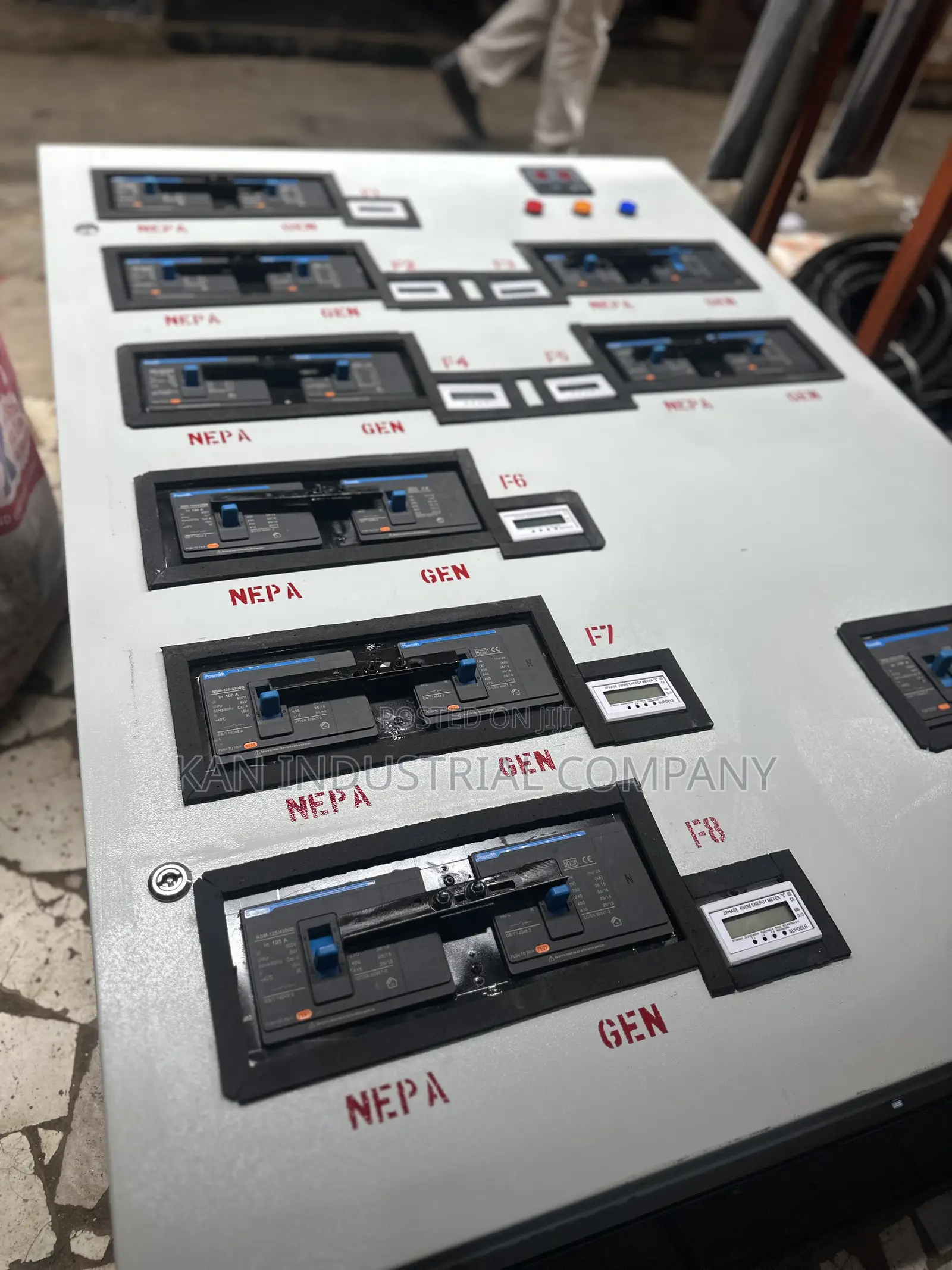 Nepa and Gen With 3phase Check Meter