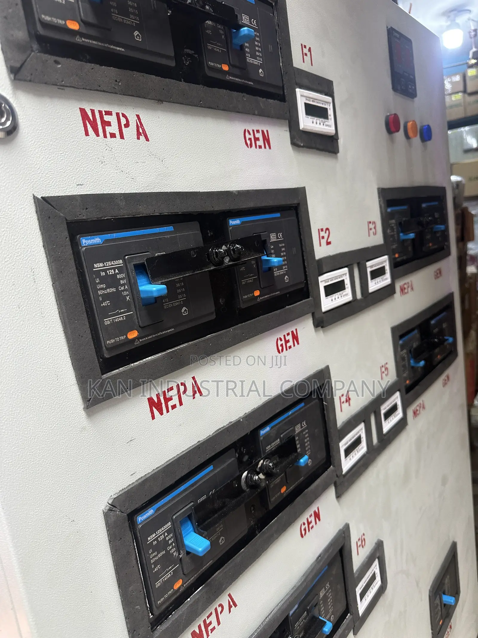 Nepa and Gen With 3phase Check Meter