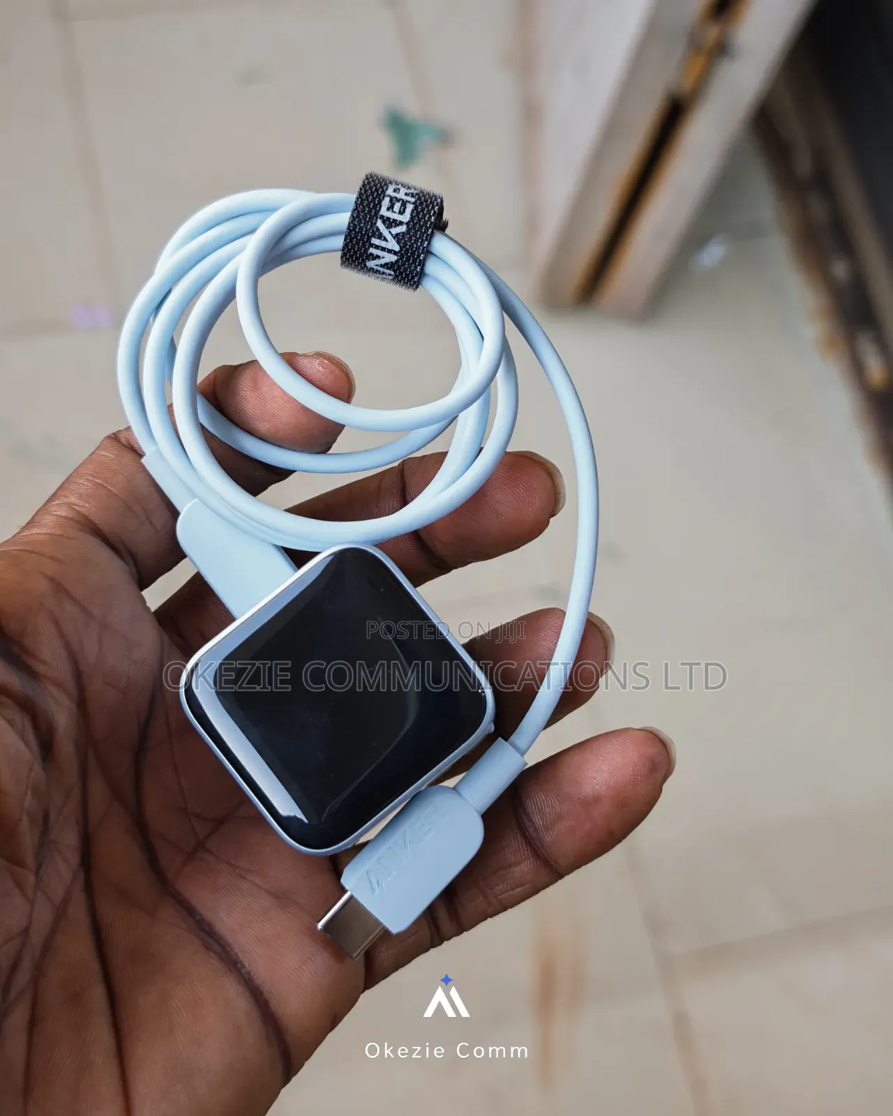 Anker 45w Charger With Display + USB-C Cable (A121d)