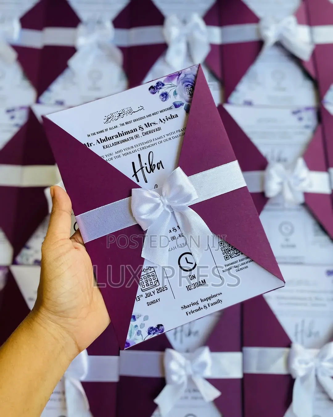 Custom Wedding Cards