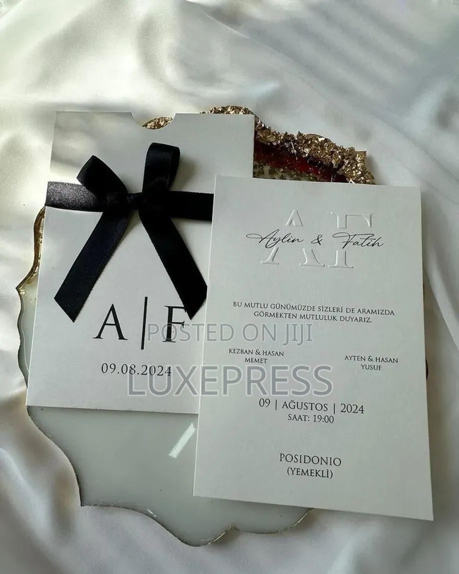 Custom Wedding Cards